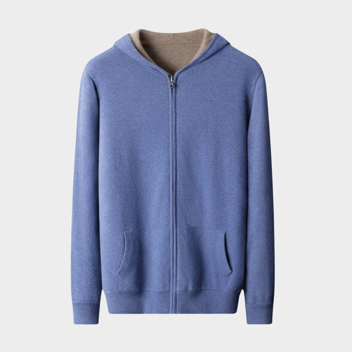 Atlas – Cashmere Wool Zip Hoodie - Hilltop Nord