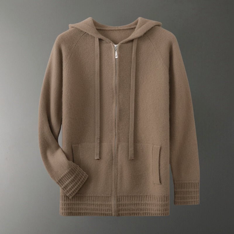 Alder - Merino Zip Hoodie - Hilltop Nord