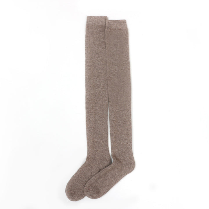 Cascade - Cashmere Wool Over-the-Knee Socks