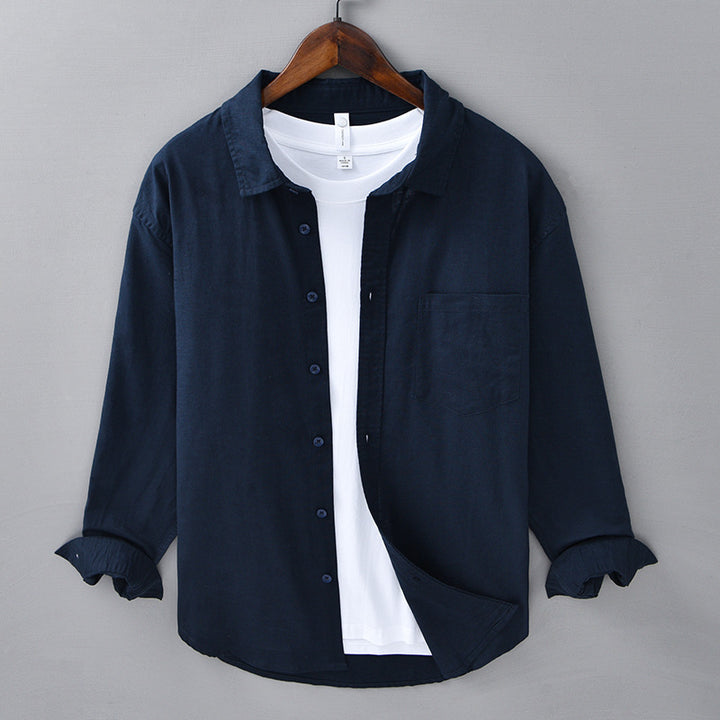 Coastline - Linen Button-Up