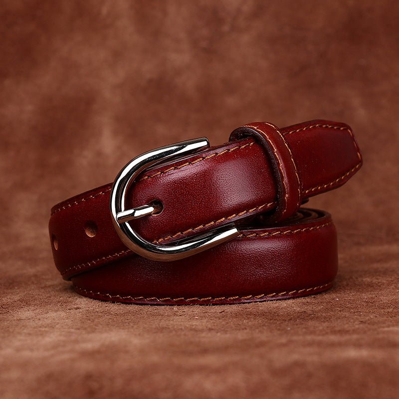 Keldon – Pin Buckle Leather Belt - Hilltop Nord