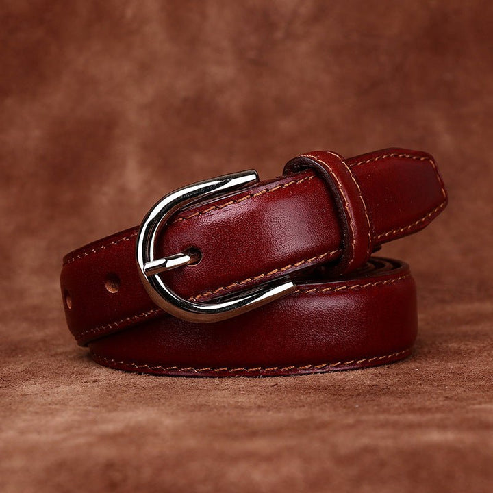 Keldon – Pin Buckle Leather Belt - Hilltop Nord