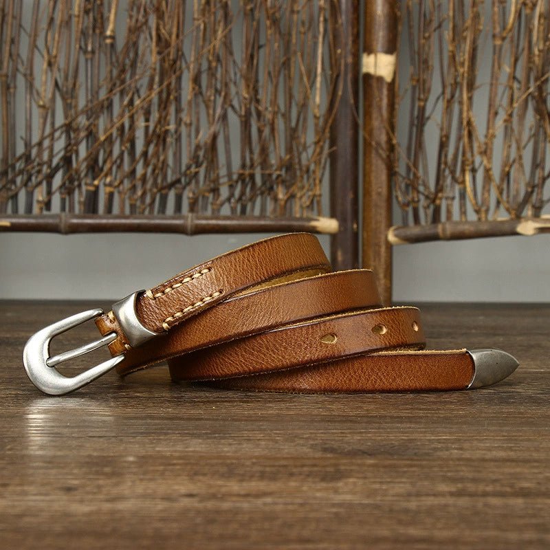 Dagger – Pin Buckle Leather Belt - Hilltop Nord
