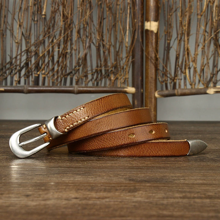 Dagger – Pin Buckle Leather Belt - Hilltop Nord