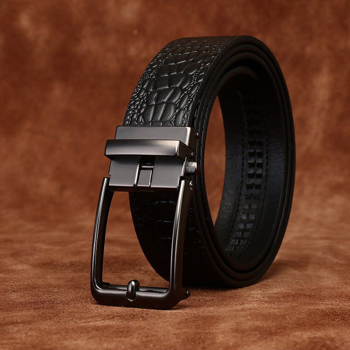 Firth – Crocodile - Embossed Reversible Belt - Hilltop Nord