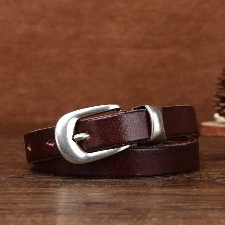 Stonegrain – Antique Tip Leather Belt - Hilltop Nord