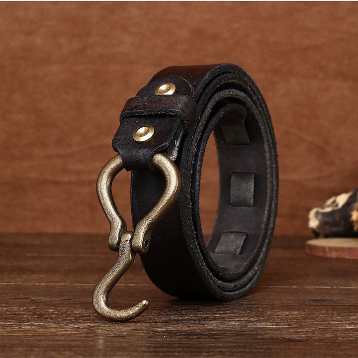 Caltrop – Hook Buckle Leather Belt - Hilltop Nord