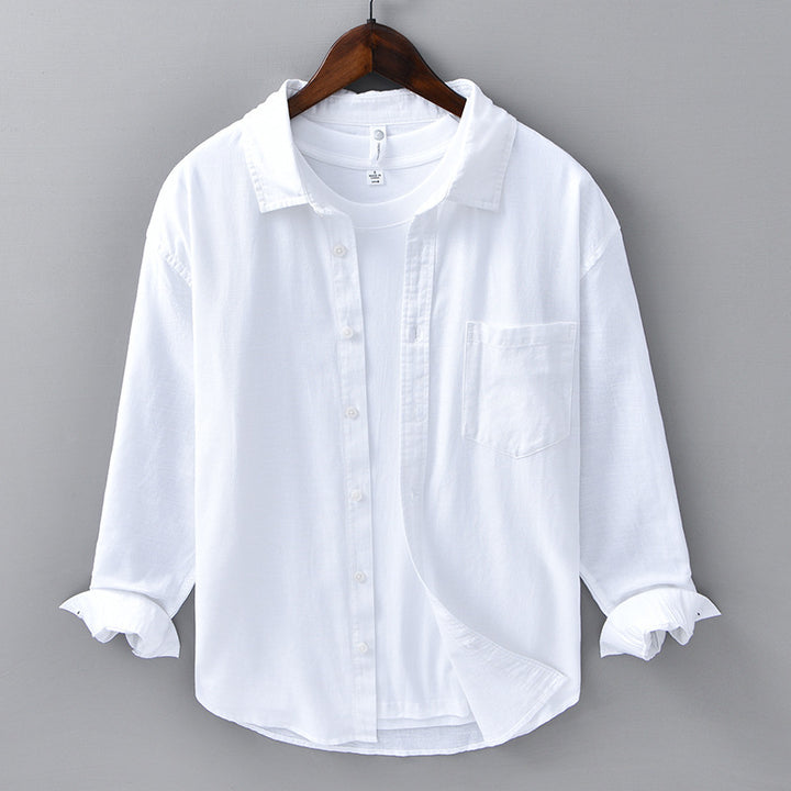 Coastline - Linen Button-Up