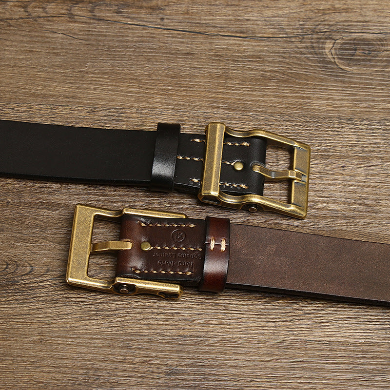 Hemlock – Pin Buckle Leather Belt - Hilltop Nord