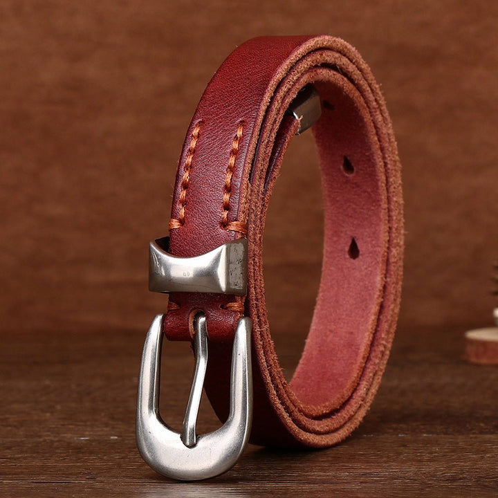 Stonegrain – Antique Tip Leather Belt - Hilltop Nord