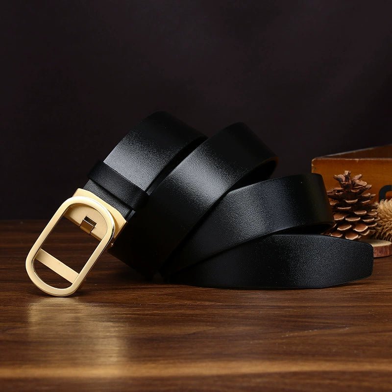 Ghyll – Plate Pin Buckle Leather Belt - Hilltop Nord