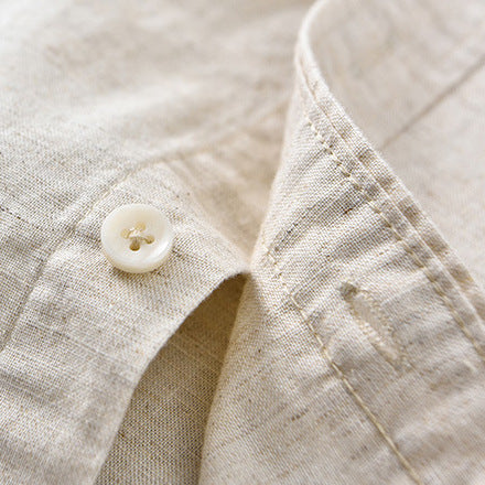 Shoreline - Linen Button-Up