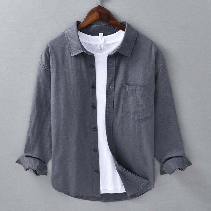 Coastline - Linen Button-Up