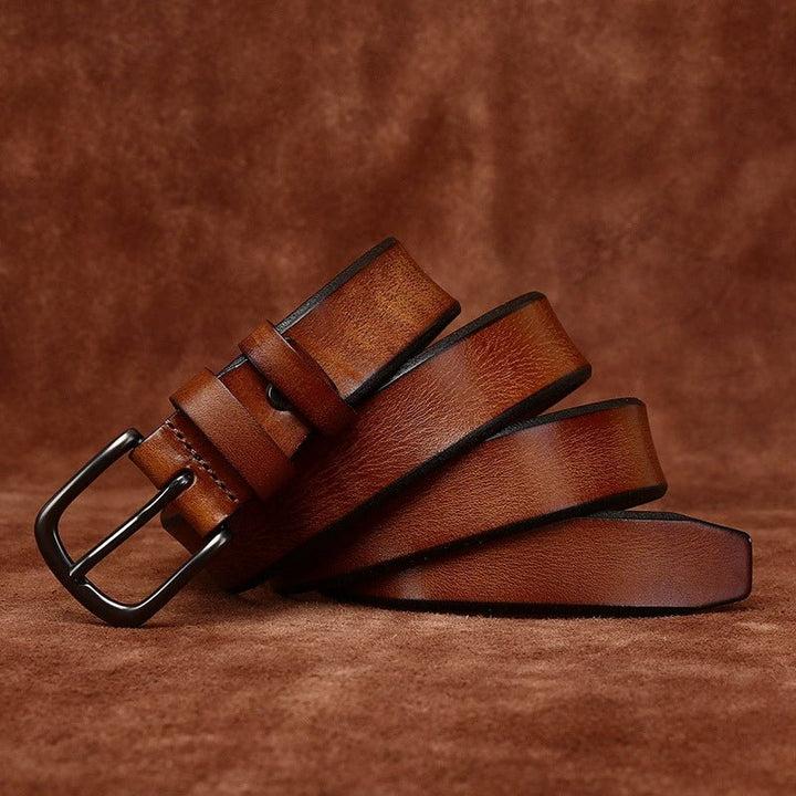 Fendrick – Pin Buckle Leather Belt - Hilltop Nord