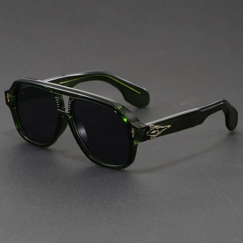 Solis – Sunglasses — Emerald Green