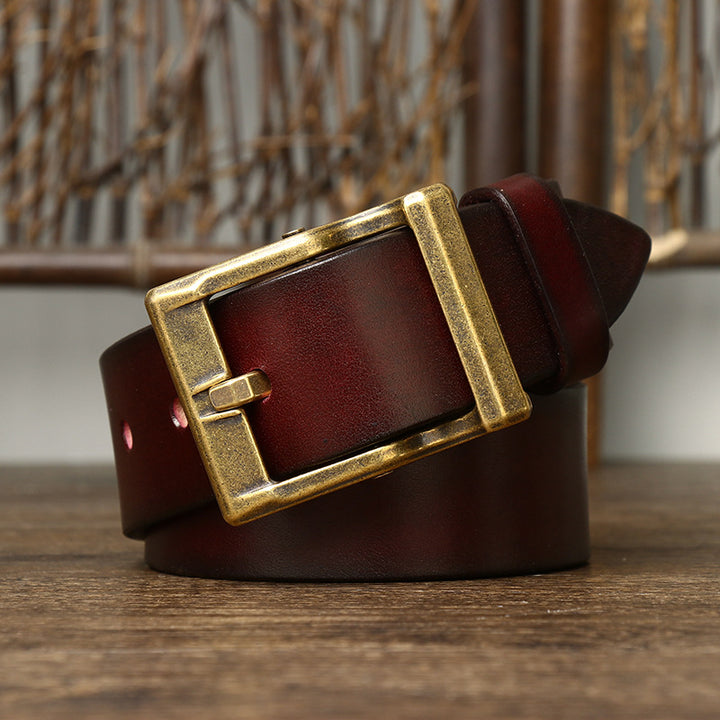 Hemlock – Pin Buckle Leather Belt - Hilltop Nord