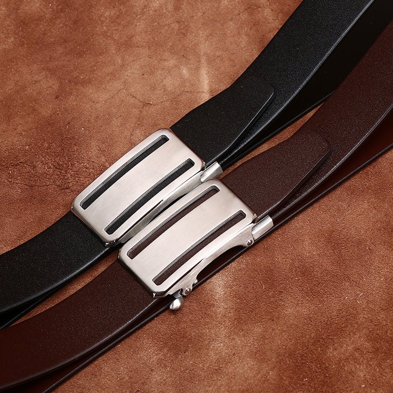 Marston – Auto Buckle Leather Belt - Hilltop Nord