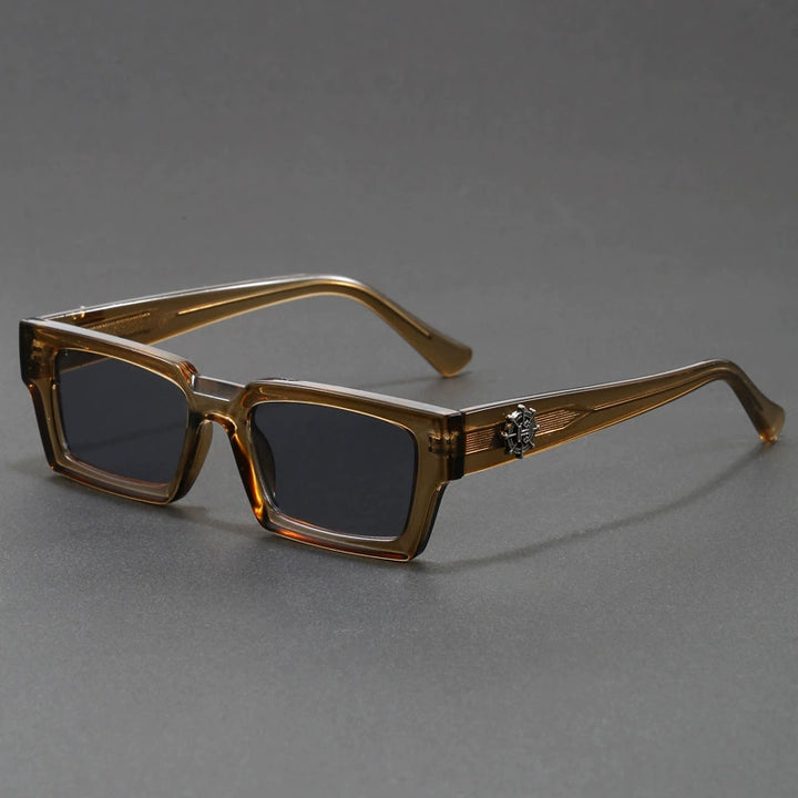 Kestrel – Square Sunglasses — Amber