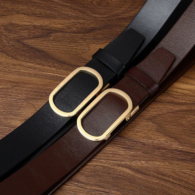 Ghyll – Plate Pin Buckle Leather Belt - Hilltop Nord