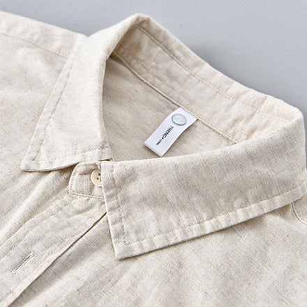 Shoreline - Linen Button-Up