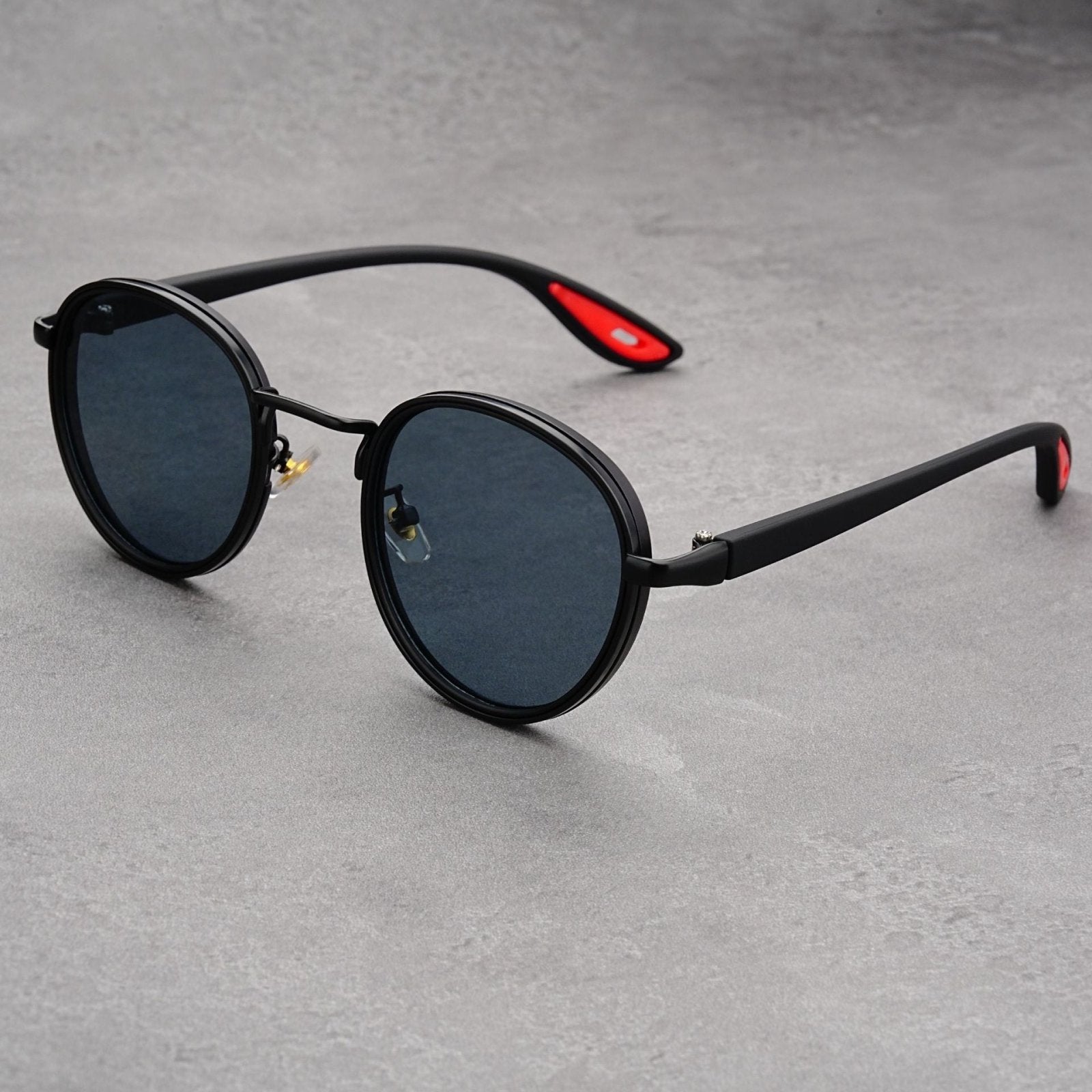 Luna - Round Frame Sunglasses - Hilltop Nord