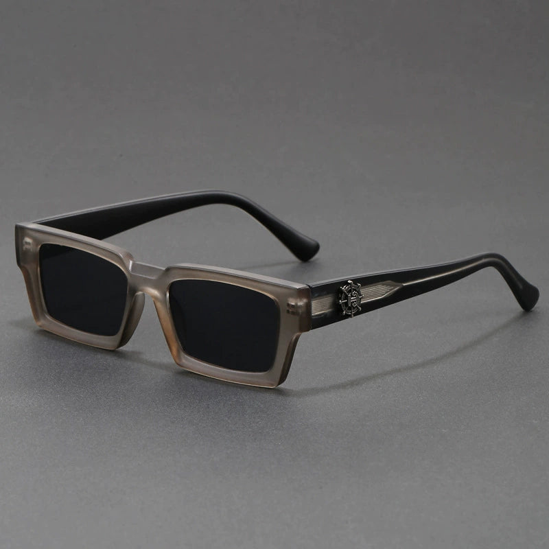 Kestrel – Square Sunglasses — Matte Grey