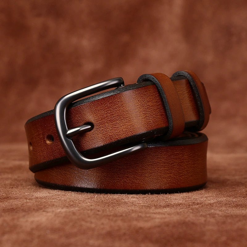 Fendrick – Pin Buckle Leather Belt - Hilltop Nord