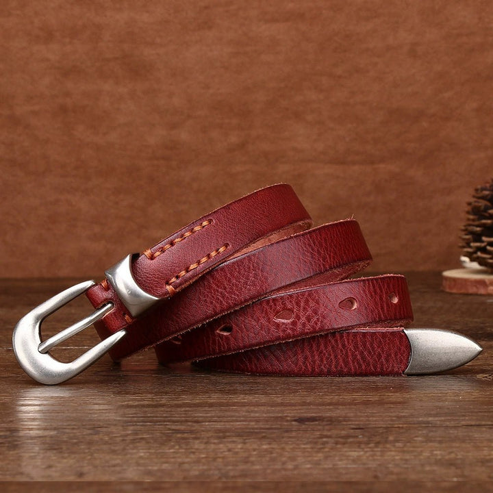 Stonegrain – Antique Tip Leather Belt - Hilltop Nord