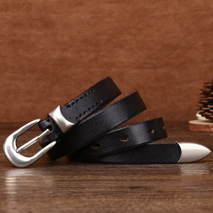 Stonegrain – Antique Tip Leather Belt - Hilltop Nord