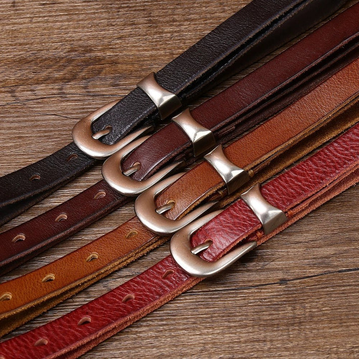 Stonegrain – Antique Tip Leather Belt - Hilltop Nord