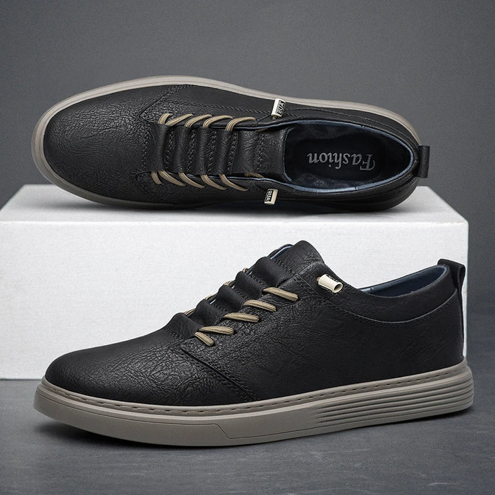 Cityscape™ - Genuine Leather Sneakers