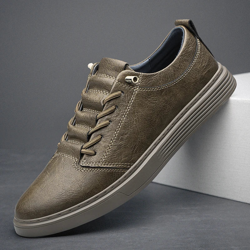 Cityscape™ - Genuine Leather Sneakers