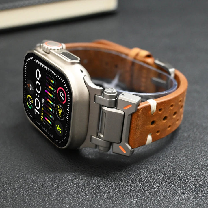 Modern Heritage Leather Apple Watch Band