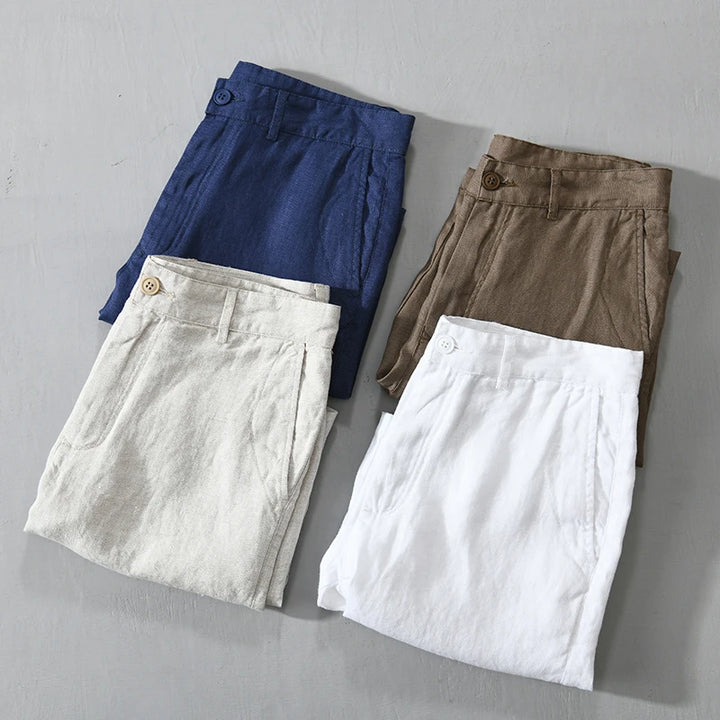 Coastal - Linen Shorts