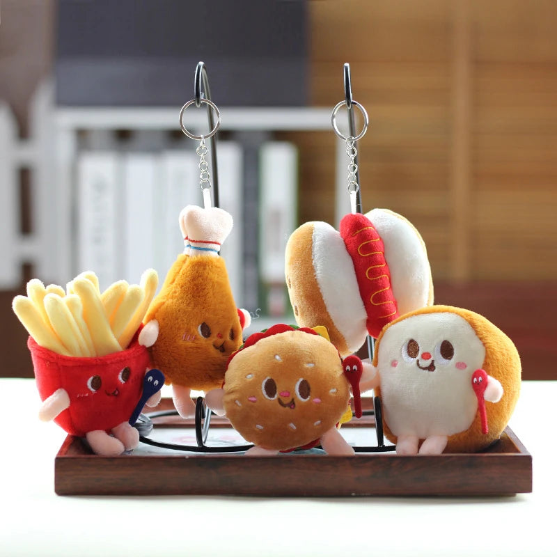 Foodie Friends Keychain