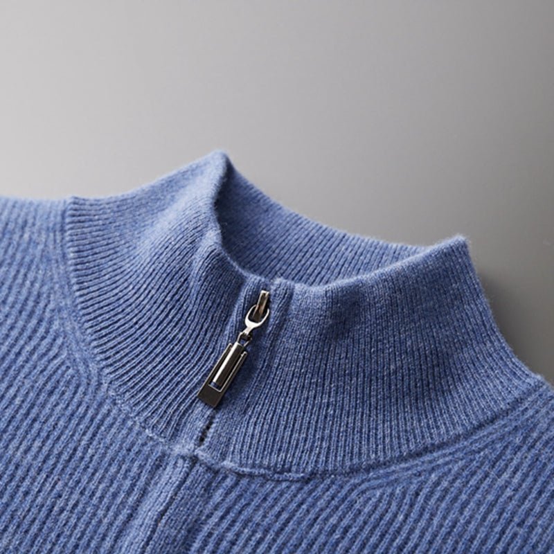 Skyline - Merino Zip Up - Hilltop Nord
