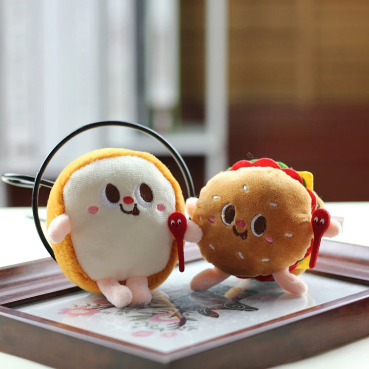 Foodie Friends Keychain