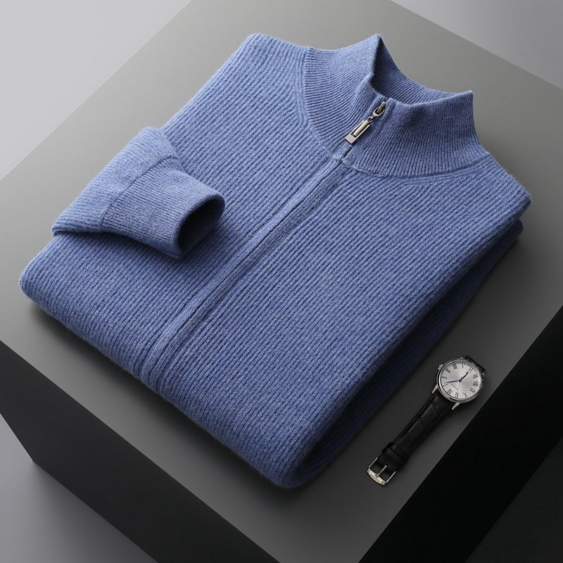 Skyline - Merino Zip Up - Hilltop Nord