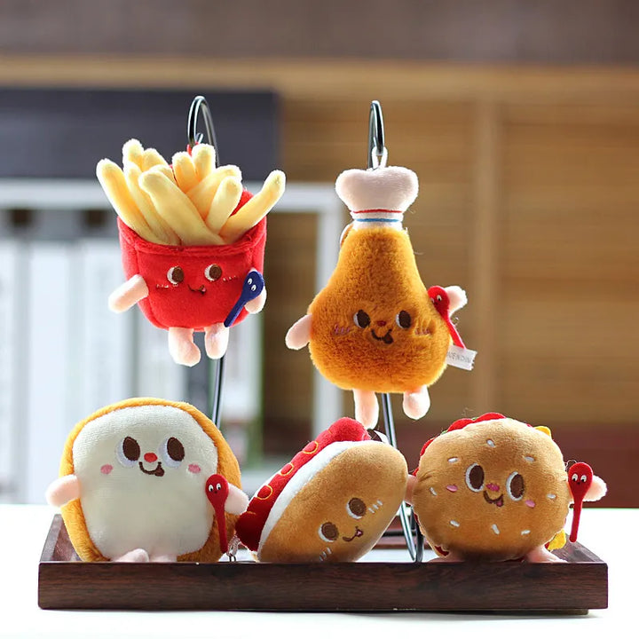 Foodie Friends Keychain