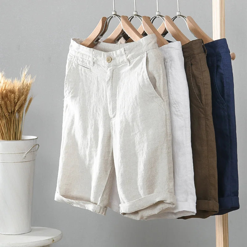 Coastal - Linen Shorts