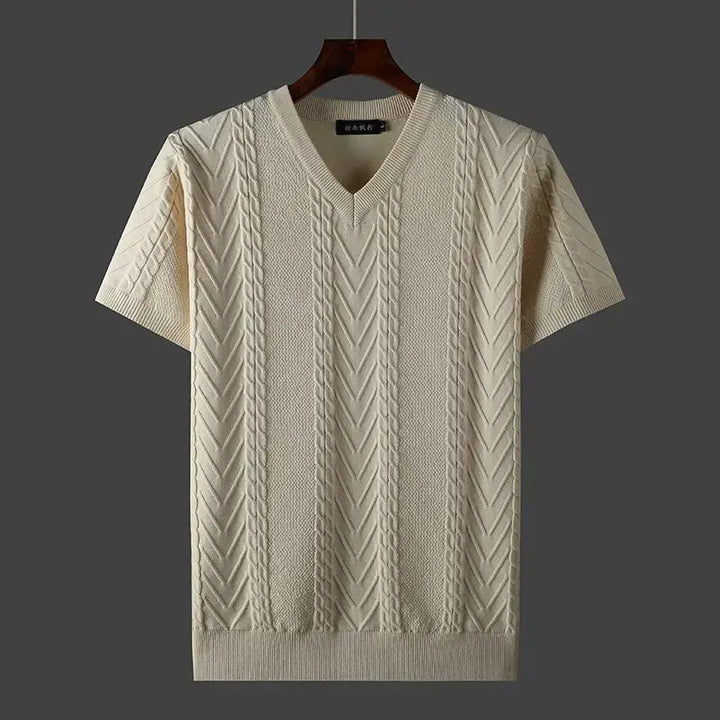 Chevron - V-Neck Sweater Shirt