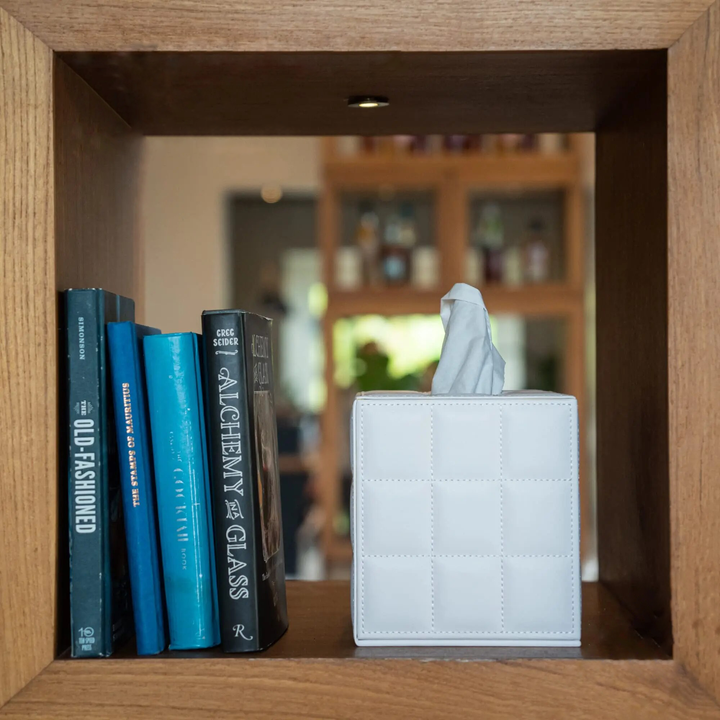 Modern Cubist Tissue Box Holder